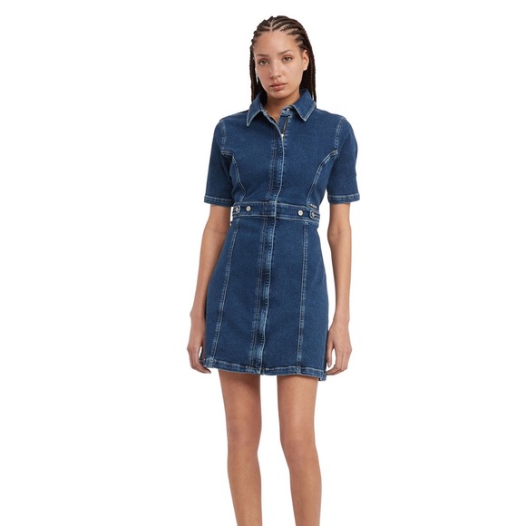 Tommy Hilfiger Classic Blue Denim Dress - Picture 6 of 8